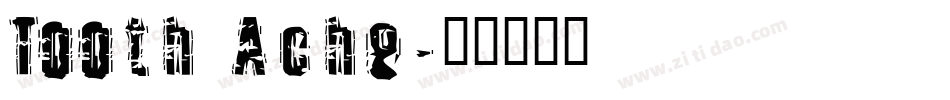 Tooth Ache字体转换